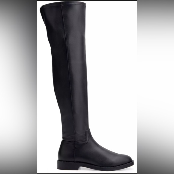 AEROSOLES Black Over the Knee Boots - Picture 5 of 15